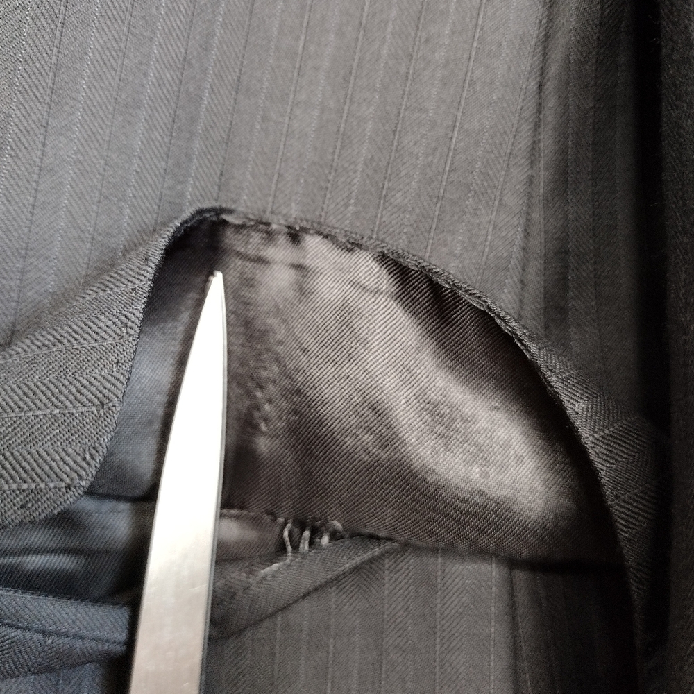Ermenegildo Zegna Saks Fifth Avenue Classic Wool Office Sport Coat Blazer Sz 44R - Picture 10 of 16